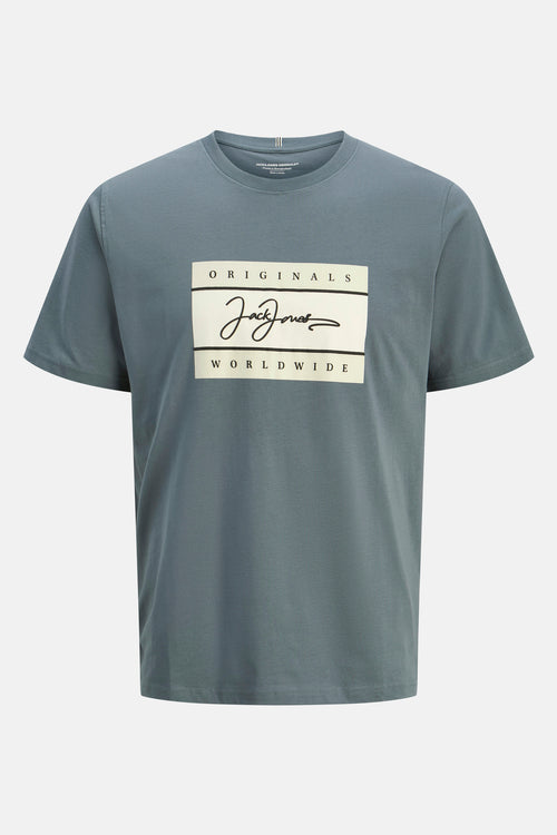 T-shirt (manches courtes) Bleu - ORIGINALS BY JACK & JONES