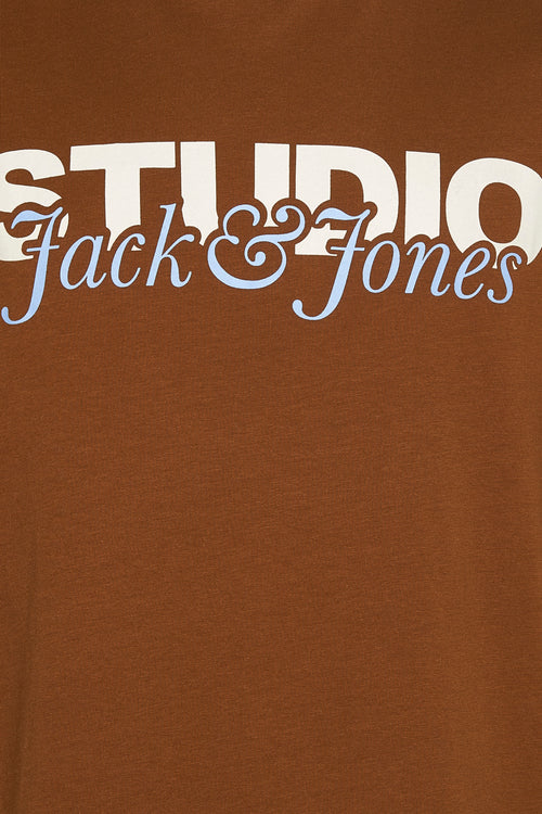 T-shirt met korte mouwen - bruin