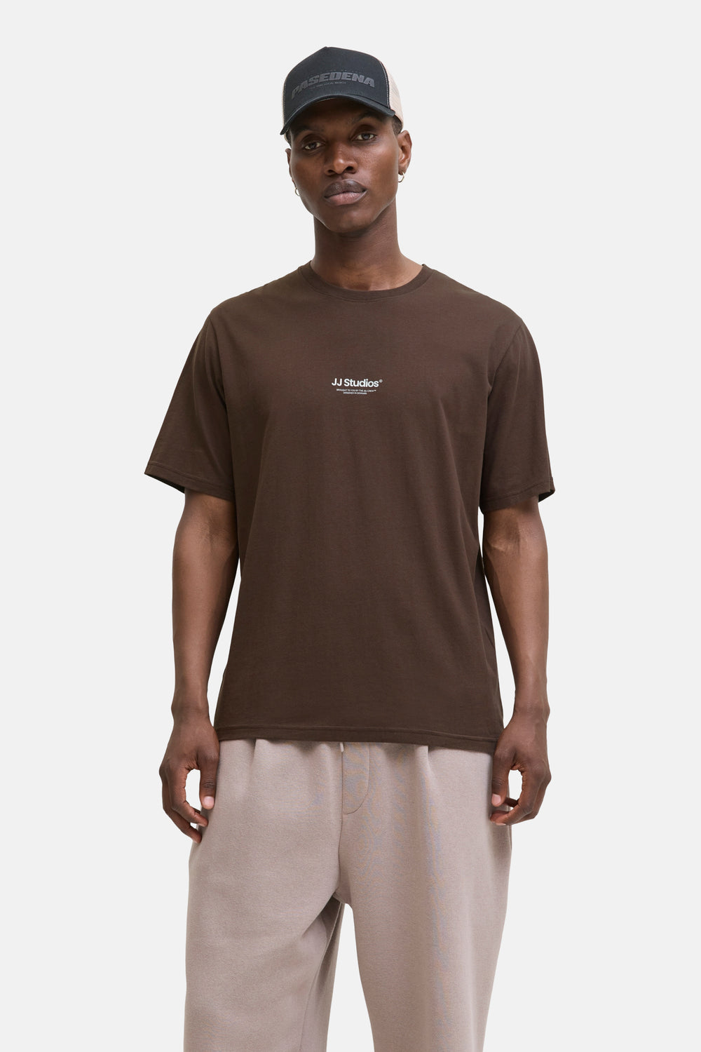 T-shirt à manches courtes - Brun