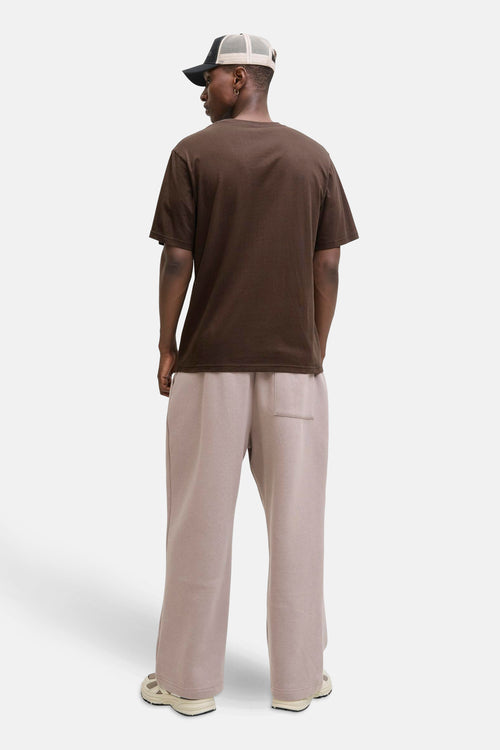 T-shirt met korte mouwen - Bruin