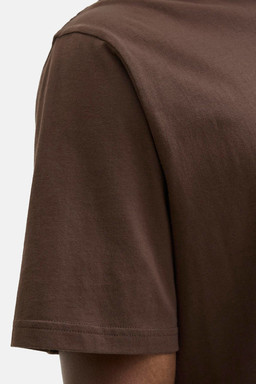 T-shirt met korte mouwen - Bruin