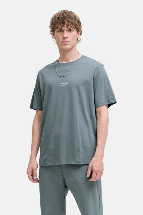 T-shirt met korte mouwen - Blauw