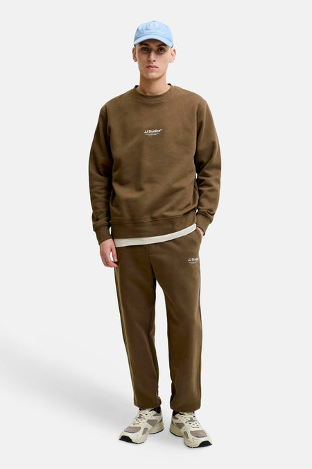 Sweater O-hals - Cocoa