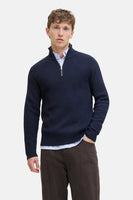 Pull col roulé Bleu - JACK & JONES