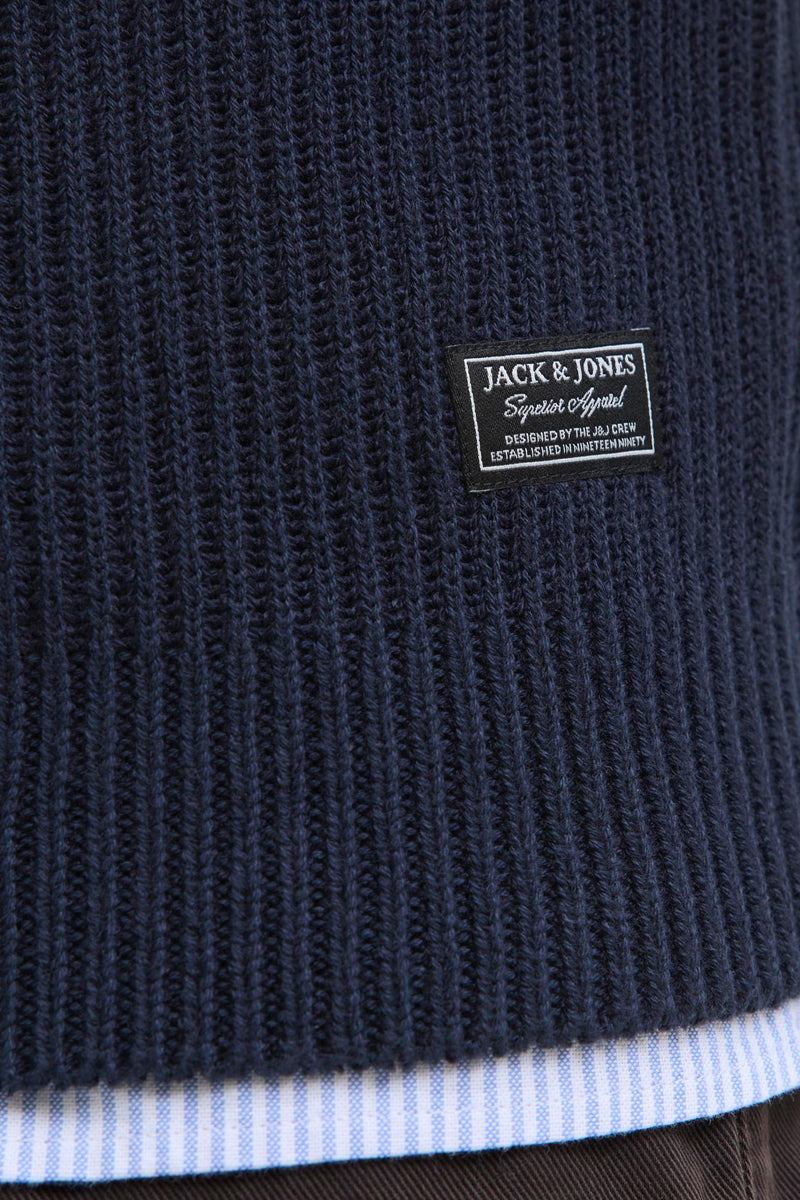 JJPANNEL KNIT HALF ZIP AW25