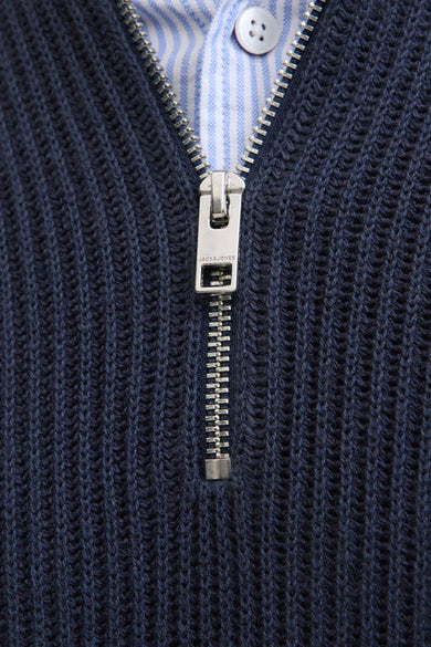 JJPANNEL KNIT HALF ZIP AW25