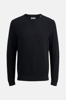 Pull col rond Noir - JACK & JONES