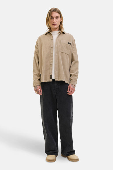 Hemd met lange mouwen - bruin