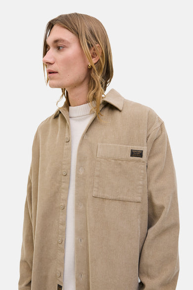 Hemd met lange mouwen - bruin