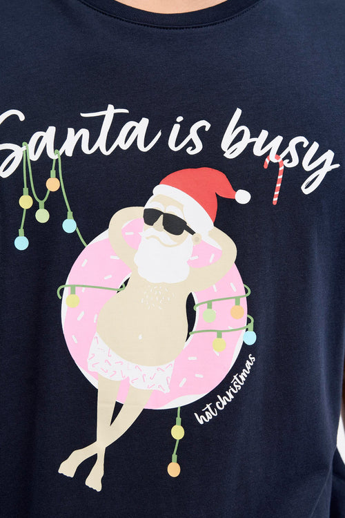 T-shirt met korte mouwen - blauw