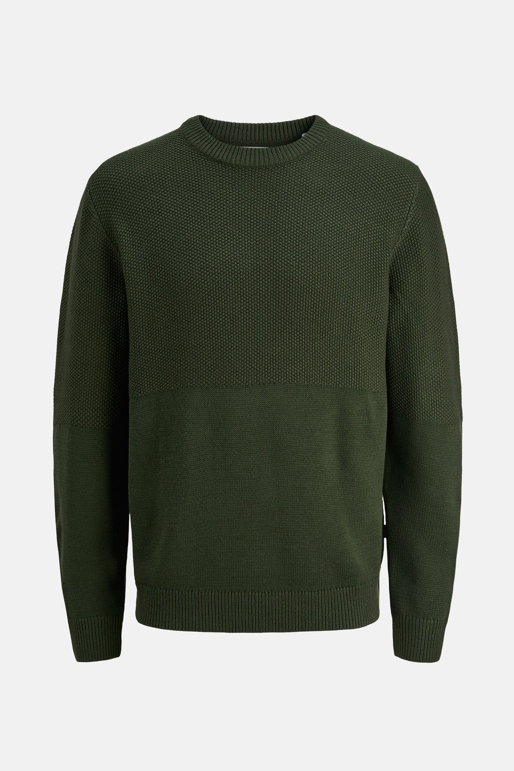 Pull met ronde hals - groen