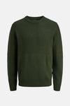 Pull col rond vert - JACK & JONES