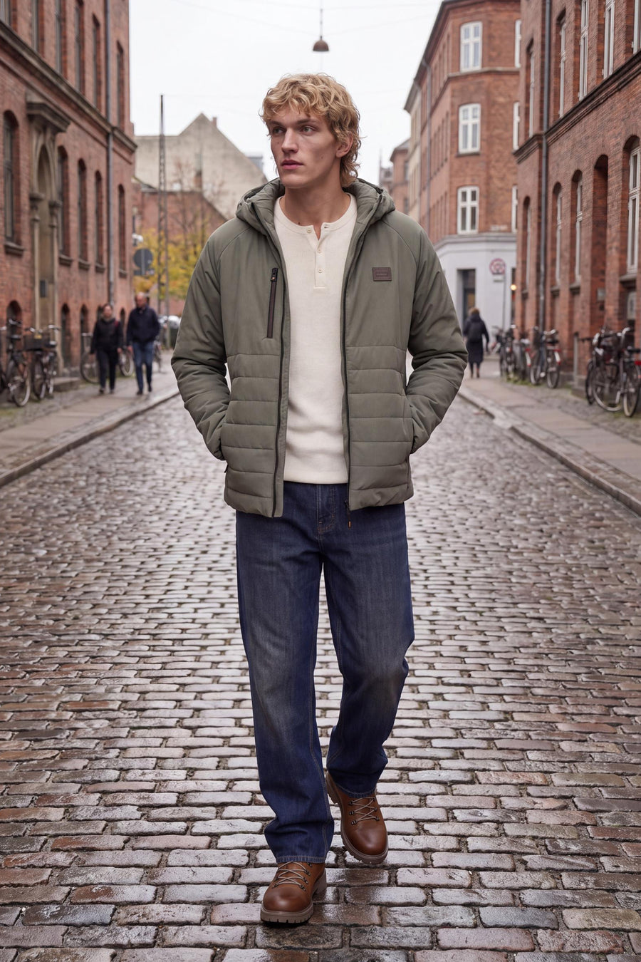 Imperméable vert - JACK & JONES