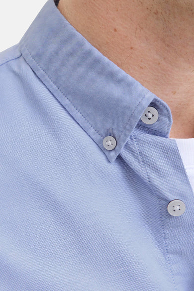 Hemd met lange mouwen - blauw