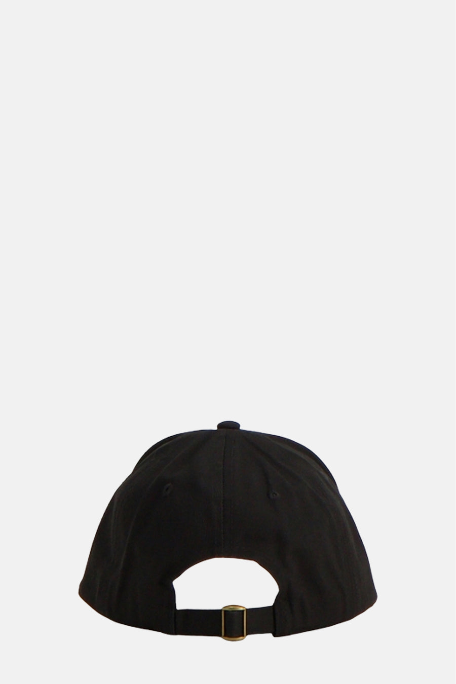 Casquette noire par ACCESSORIES BY JACK & JONES avec boucle de réglage à l'arrière.