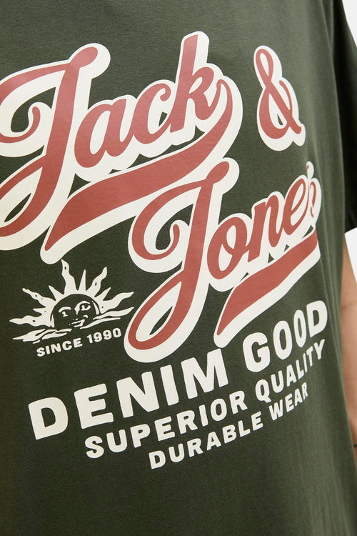 T-shirt met korte mouwen - groen