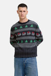 JJXMAS ANDREW KNIT CREW NECK