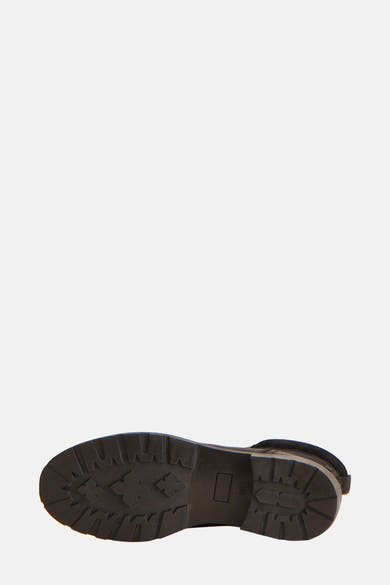 Bottines noires de ACCESSORIES BY JACK & JONES avec semelle à motif cranté.