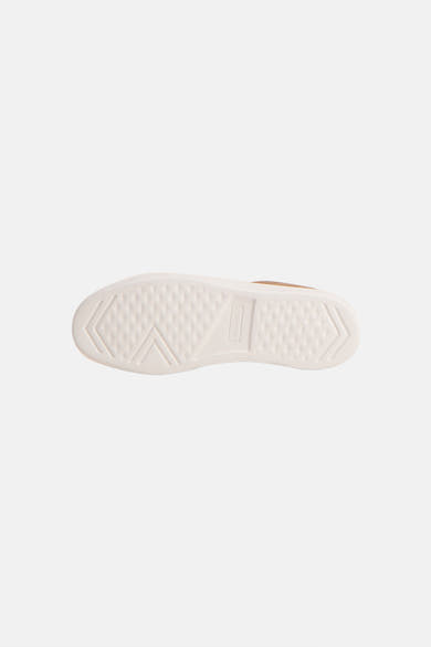 Beige sneakerzool van ACCESSORIES BY JACK & JONES, ruitvormig textuurpatroon.