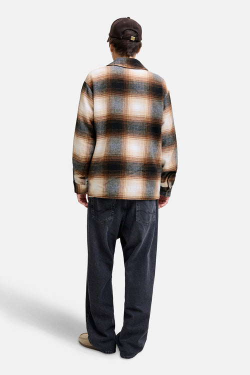 JJZAC HEAVY BRUSH OVERSHIRT LS