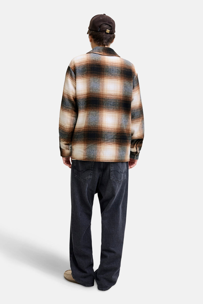 JJZAC HEAVY BRUSH OVERSHIRT LS