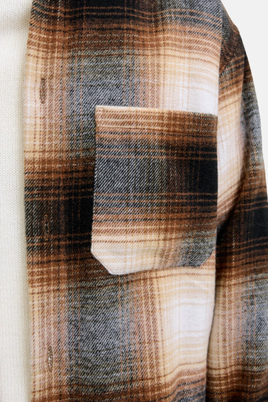 JJZAC HEAVY BRUSH OVERSHIRT LS