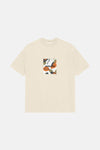 T-shirt (korte mouwen) Ecru - ORIGINALS BY JACK & JONES