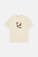 T-shirt (manches courtes) Écru - ORIGINALS BY JACK & JONES