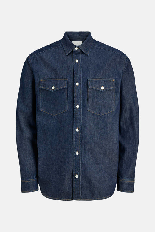Chemise en jean - dark blue denim