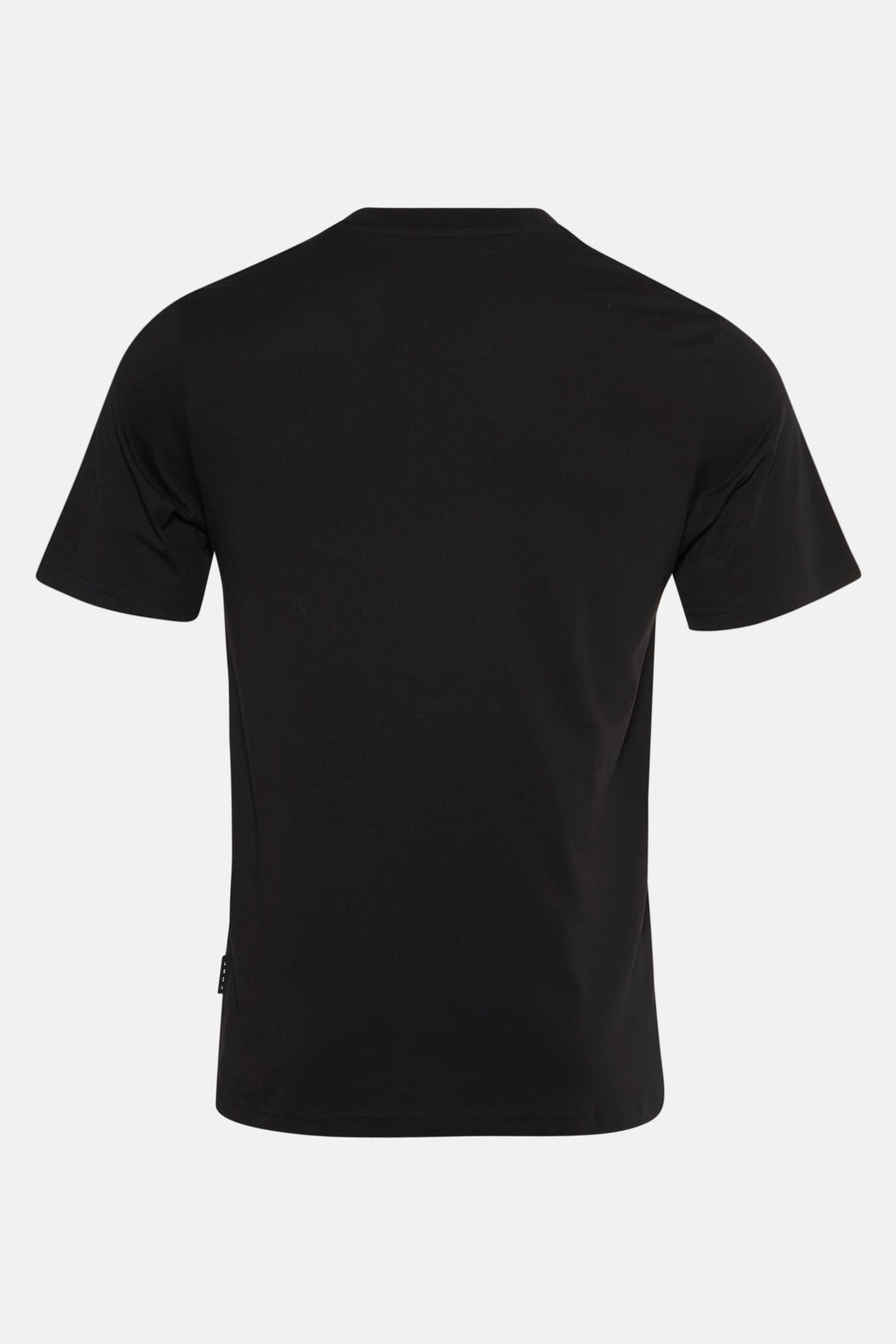 Zwart T-shirt met korte mouwen van JACK & JONES, achterkant, normale pasvorm.