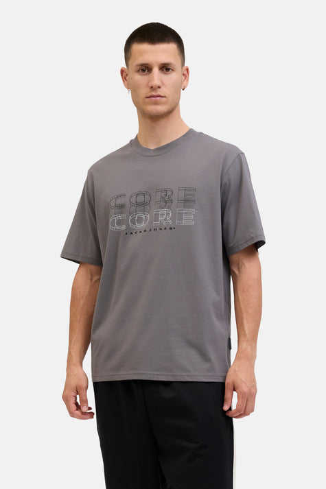 T-shirt (korte mouwen) grijs - JACK & JONES