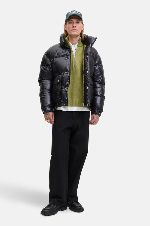 Pull met ronde hals - groen