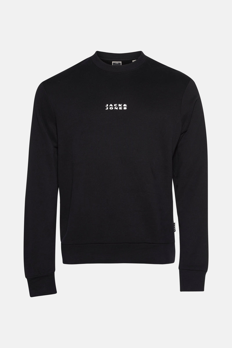 Sweat col rond Noir - PREMIUM by JACK & JONES