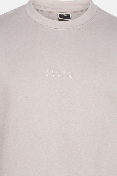 Sweat col rond Blanc - PREMIUM by JACK & JONES