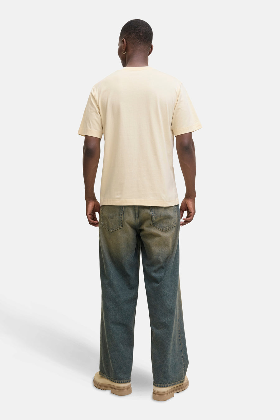 T-shirt met korte mouwen - beige