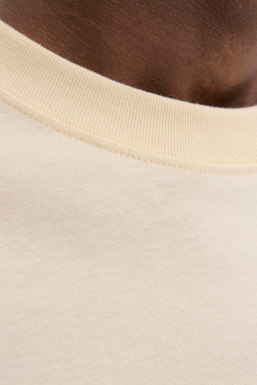 T-shirt met korte mouwen - beige