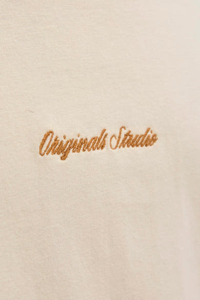 T-shirt met korte mouwen - beige