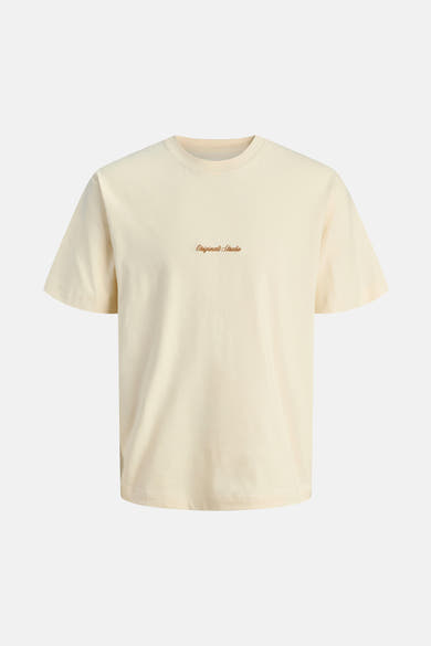 T-shirt met korte mouwen - beige