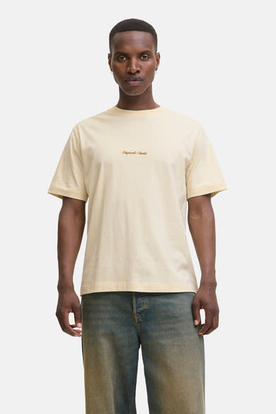 T-shirt met korte mouwen - beige