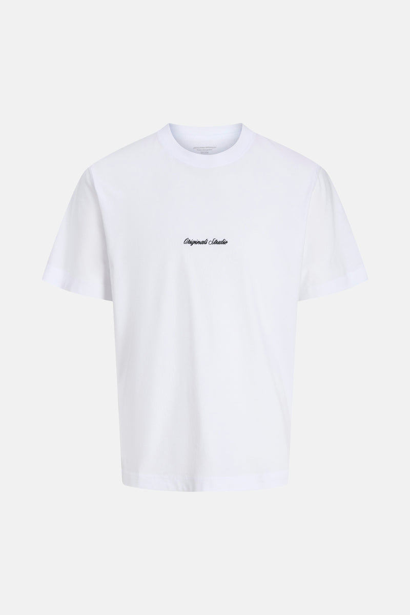 T-shirt (korte mouwen) wit - ORIGINALS BY JACK & JONES