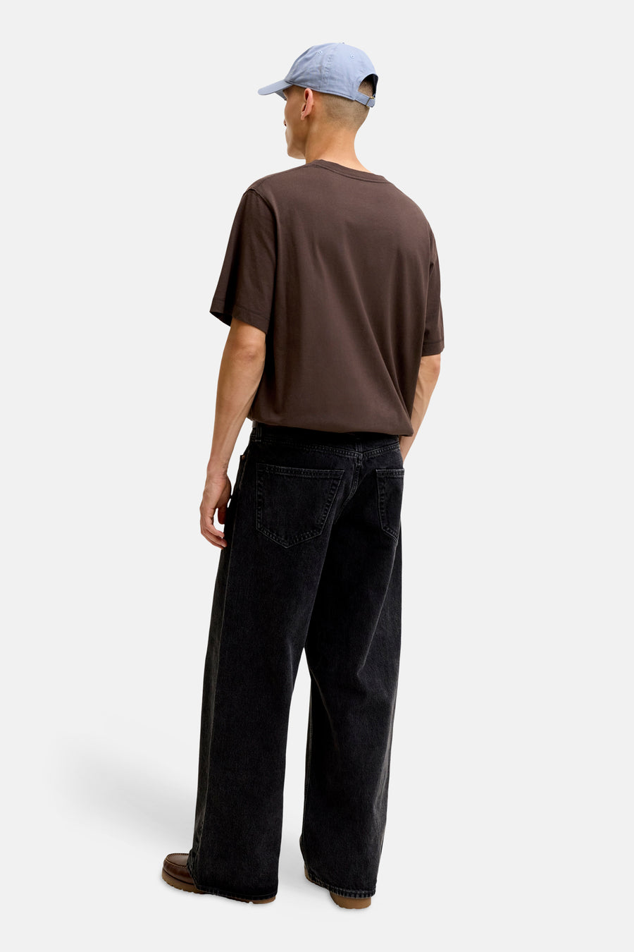 T-shirt (korte mouwen) bruin - ORIGINALS BY JACK & JONES