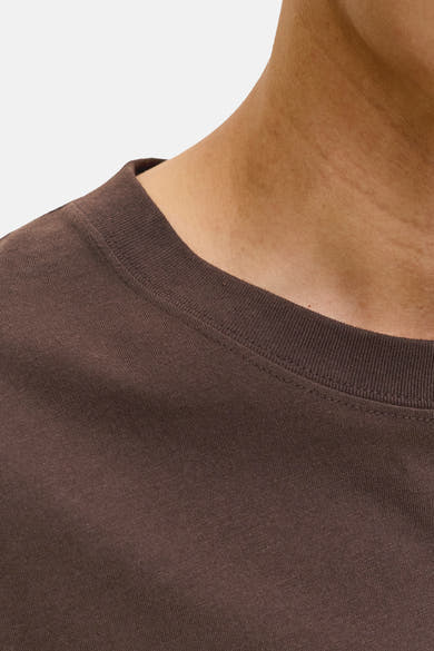 T-shirt (korte mouwen) bruin - ORIGINALS BY JACK & JONES