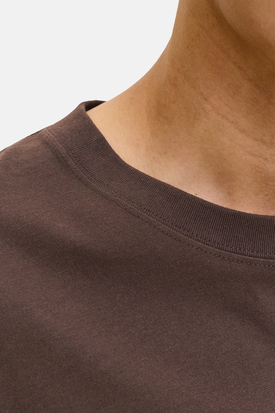 T-shirt (korte mouwen) bruin - ORIGINALS BY JACK & JONES