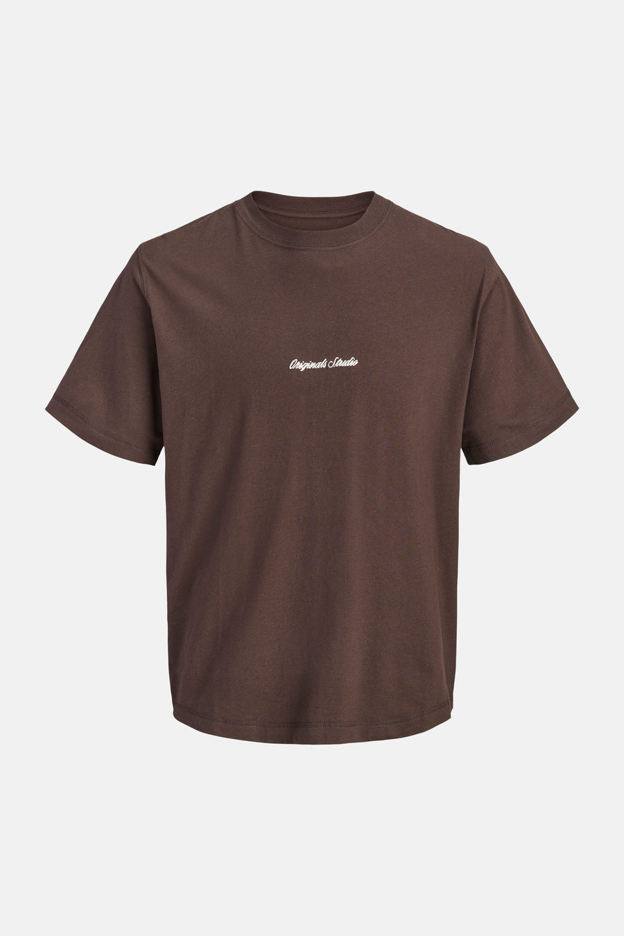 T-shirt (korte mouwen) bruin - ORIGINALS BY JACK & JONES
