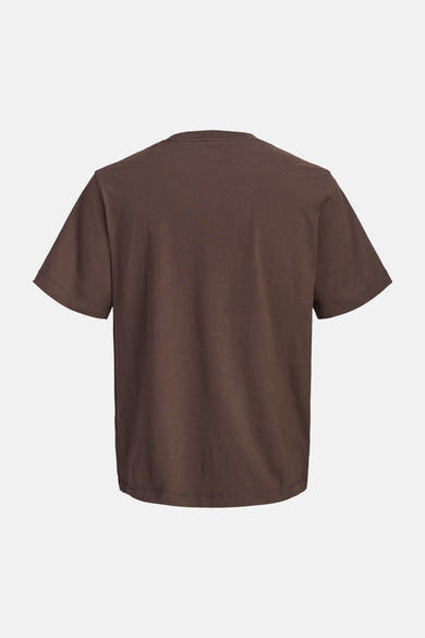 T-shirt (korte mouwen) bruin - ORIGINALS BY JACK & JONES