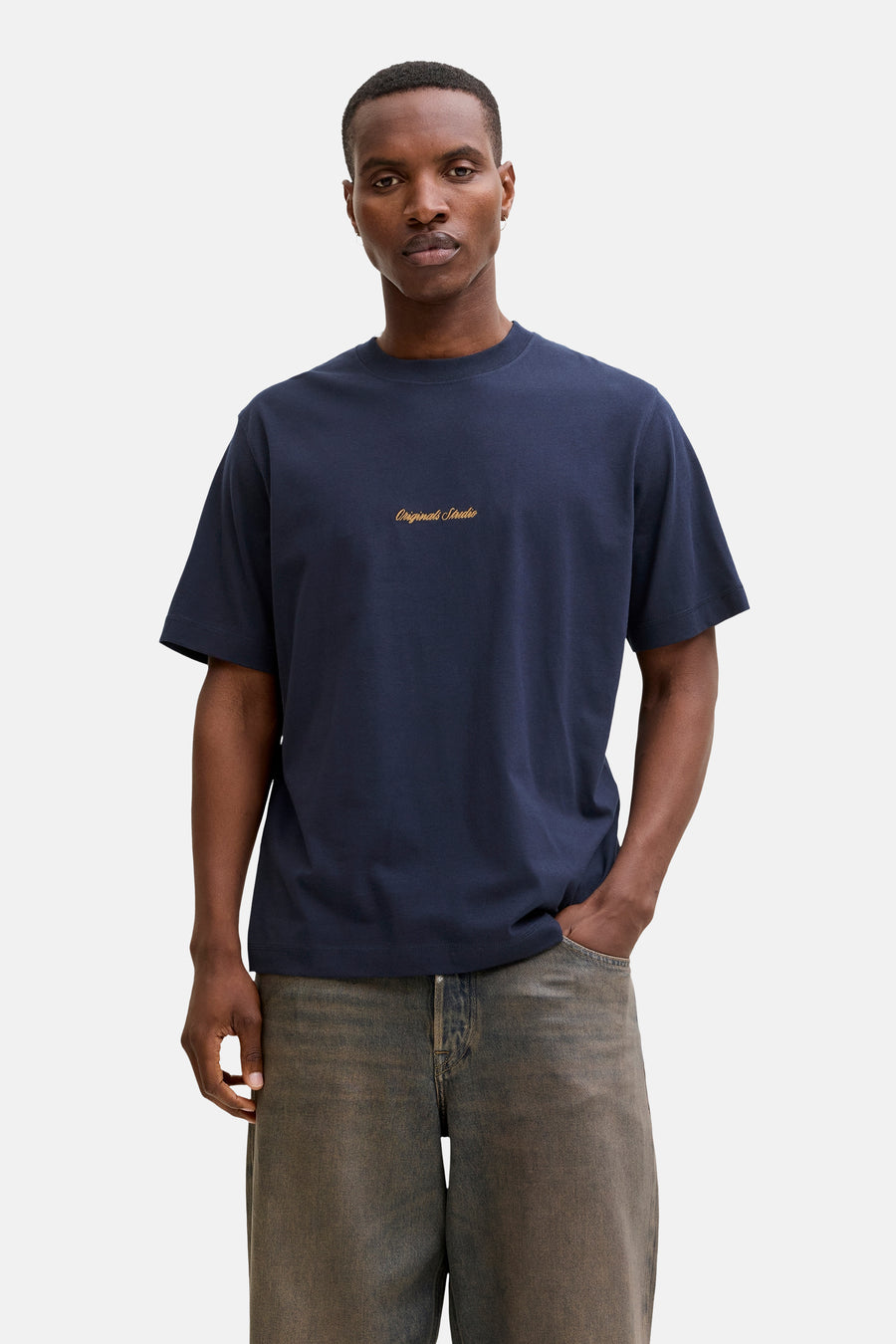 T-shirt (manches courtes) bleu - ORIGINALS BY JACK & JONES