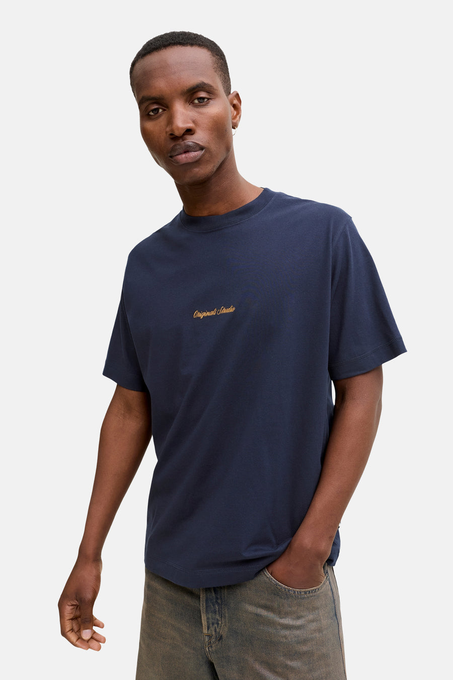 T-shirt (manches courtes) bleu - ORIGINALS BY JACK & JONES