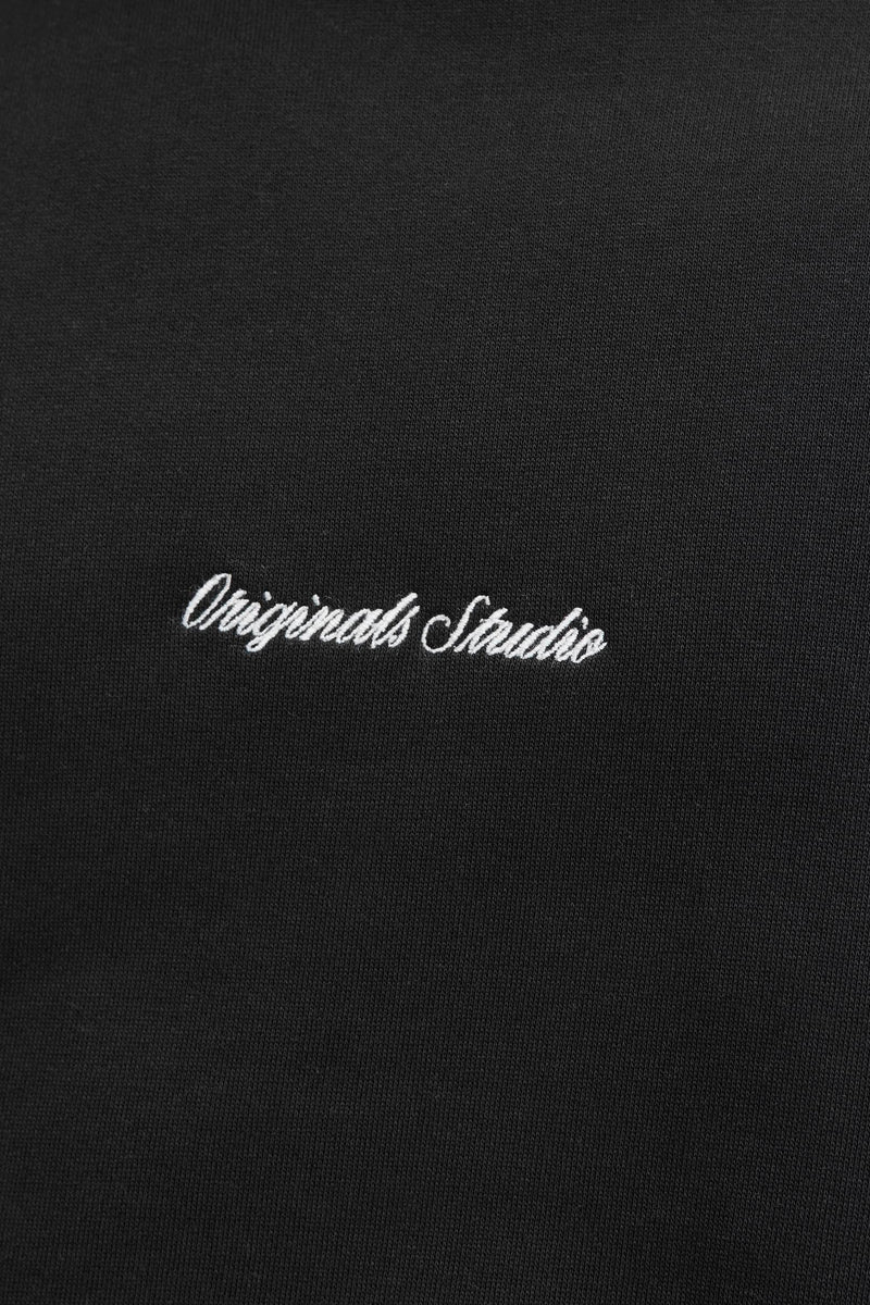 Sweater met ronde hals zwart - ORIGINALS BY JACK & JONES