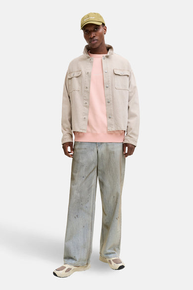 Sweat rose par ORIGINALS BY JACK & JONES avec un col rond et un style décontracté.