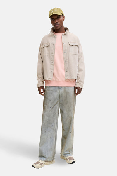 Sweat rose par ORIGINALS BY JACK & JONES avec un col rond et un style décontracté.